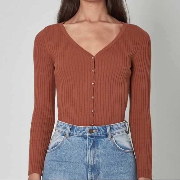 Women’s ribbed cardigan XL - Rolla’s - Picture 1 of 4